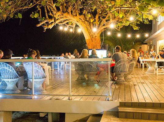Palms Restaurant at Travellers Beach Resort in Negril Jamaica