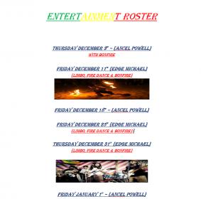 Name:  Entertainment Roster.jpg
Views: 228
Size:  11.8 KB