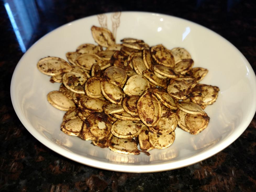 Name:  Jerk Roasted Pumpkin Seeds.jpg
Views: 562
Size:  89.6 KB