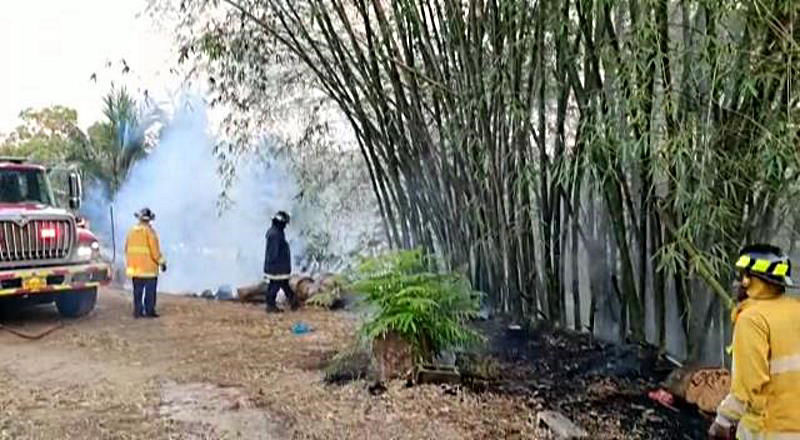 Fire and Sirens April 7th, 2020 in Negril Jamaica