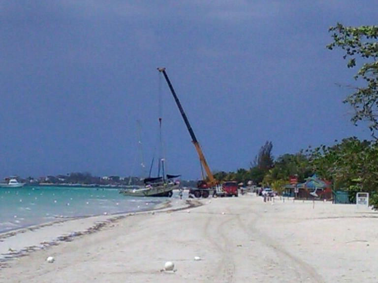 Boat Gone March 25th, 2020 in Negril Jamaica