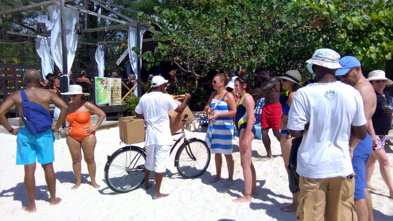 Negril Norman Gets Mobbed February 25th, 2020 in Negril Jamaica