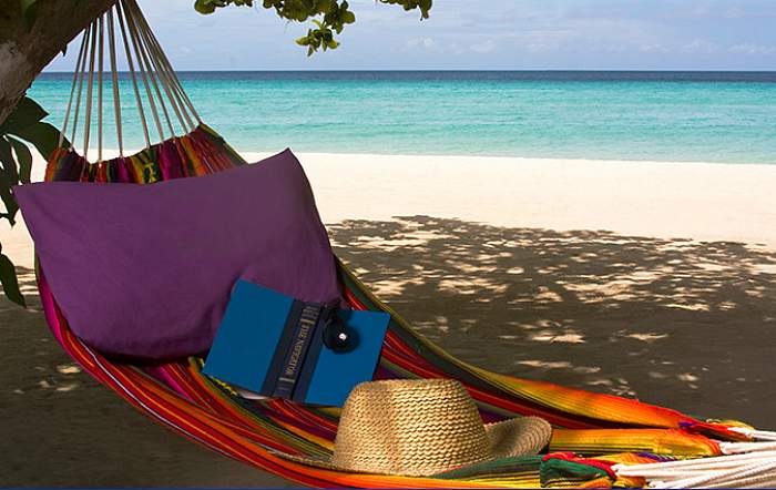 Hammock at Wild Parrot Cottages in Negril Jamaica