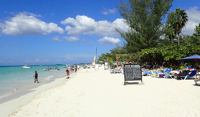 The Beach in Negril Jamaica