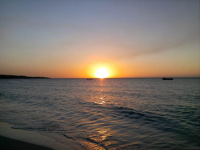 Sunset in Negril Jamaica