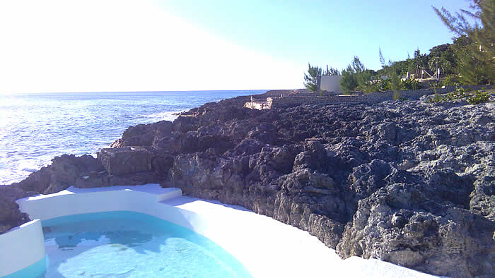 Tingalaya Seawater Pool in Negril Jamaica