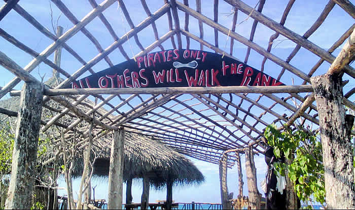 Calico Jack's Pirate Shack in Negril Jamaica