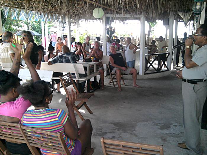 Jammin at Drifters in Negril Jamaica