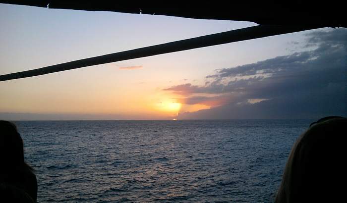 Sunset at Sir D's in Negril Jamaica