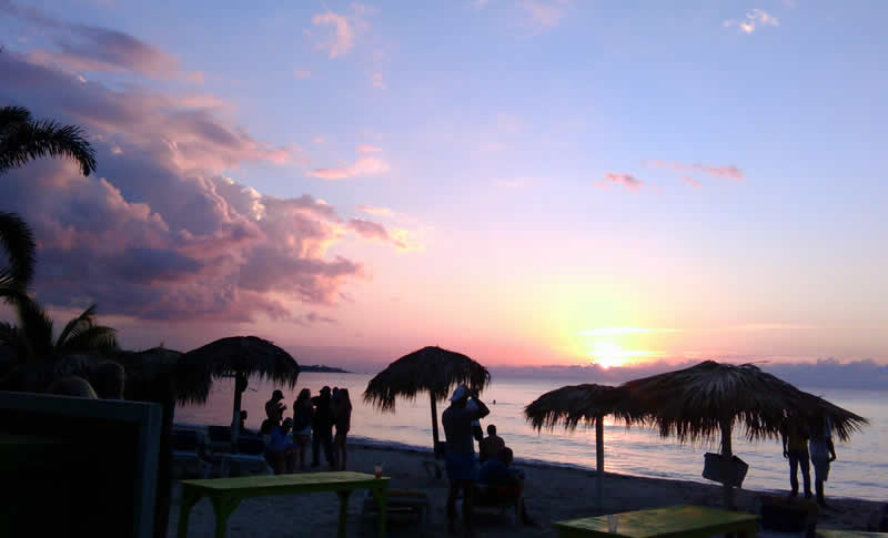 Indies957 at Sunset at Fun Holiday in Negril Ja maica  Feb. 8 - 17, 2019