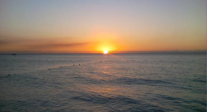 Sunset of the Week at Fun Holiday in Negril Jamaica