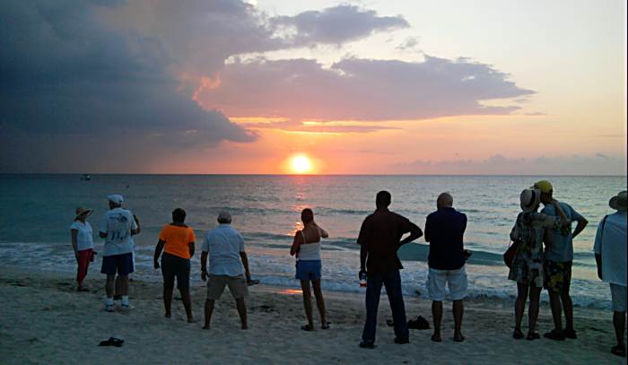Sunset Beach Views in Negril Jamaica