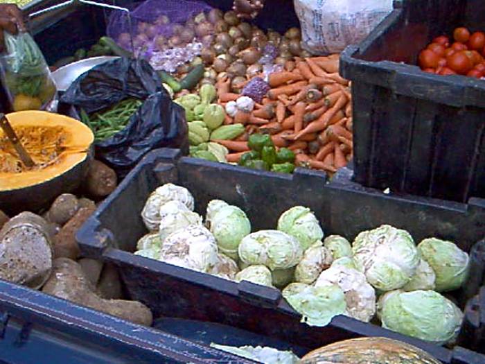 Fresh Veggies in Negril Jamaica