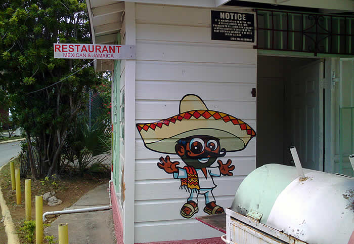 Christine's Food Shack in Negril Jamaica