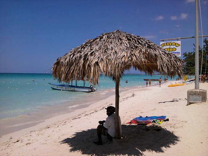 Beach Day in Negril Jamaica