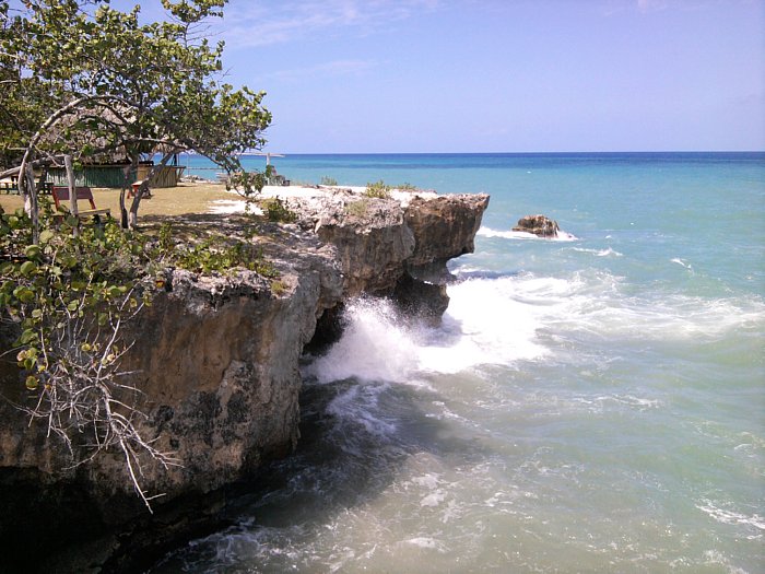 High Seas in Negril Jamaica