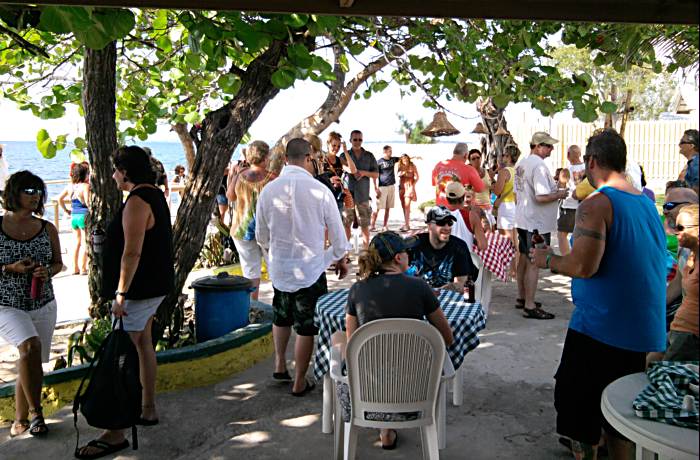 Boardie Bash Pub Crawl at On The Rocks in Negril Jamaica