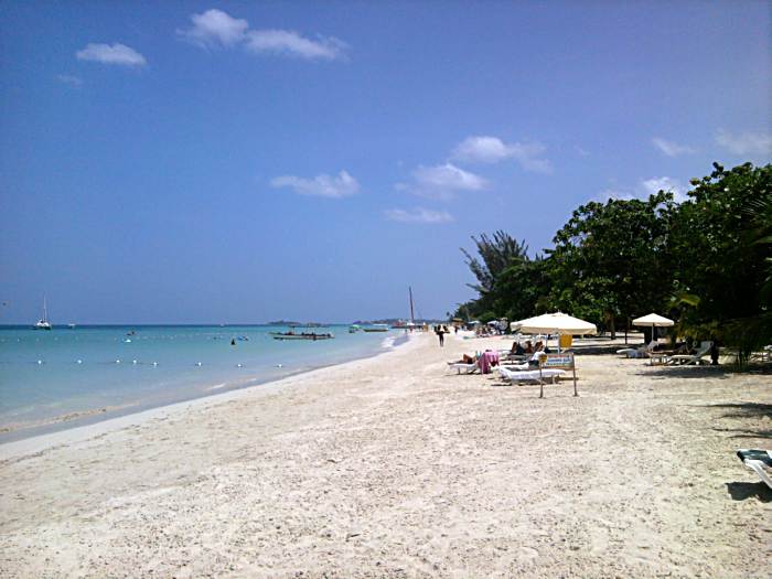 A Glorious Day on the Beach in Negril Jamaica