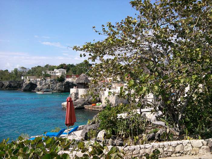 View at Rockhouse in Negril Jamaica