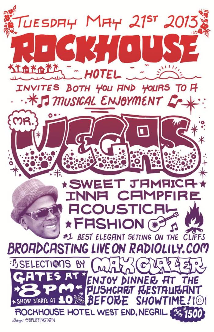 Mr. Vegas at Rockhouse in Negril Jamaica