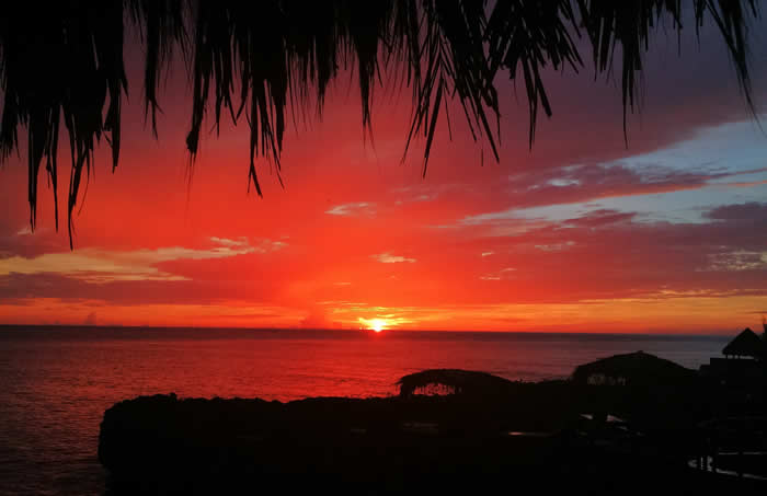 Sunday Sunset in Negril Jamaica
