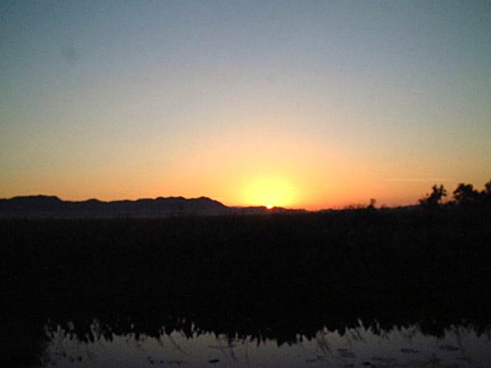Sunrise Over the Morass in Negril Jamaica