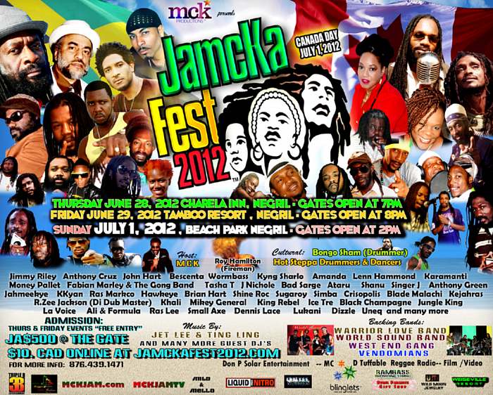 Jamcka Fest 2012 in Negril Jamaica