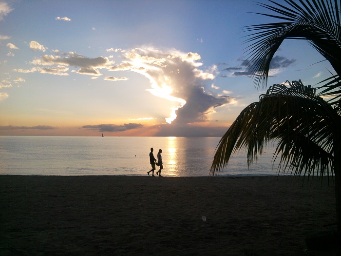 Father's Day Sunset in Negril Jamaica