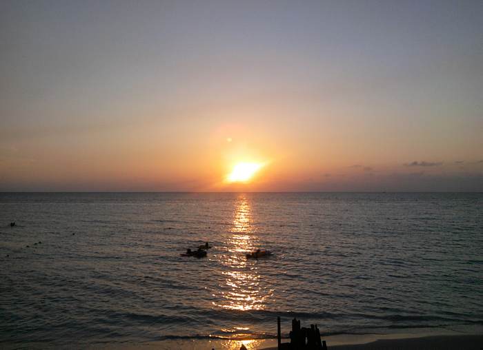 Sunset in Negril Jamaica