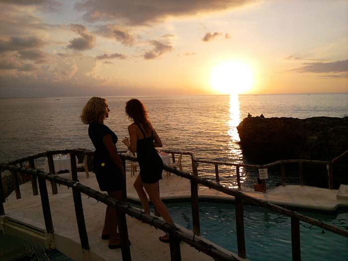 Hurry for the Sunset in Negril Jamaica