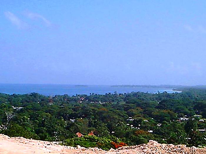 View From the Top in Negril Jamaica