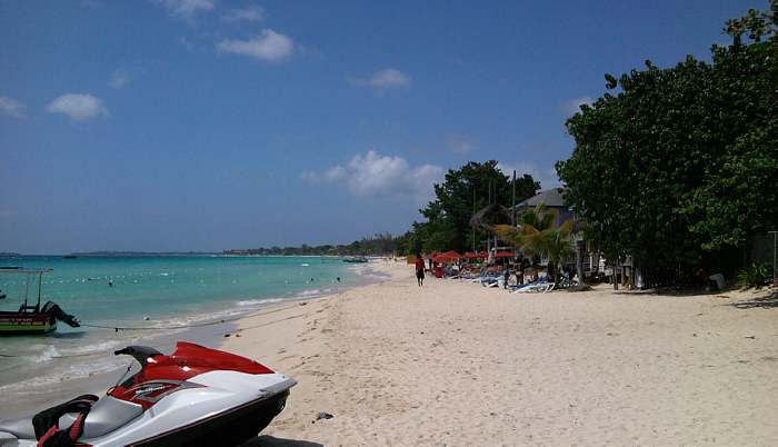 Thursday on the Beach in Negril Jamaica