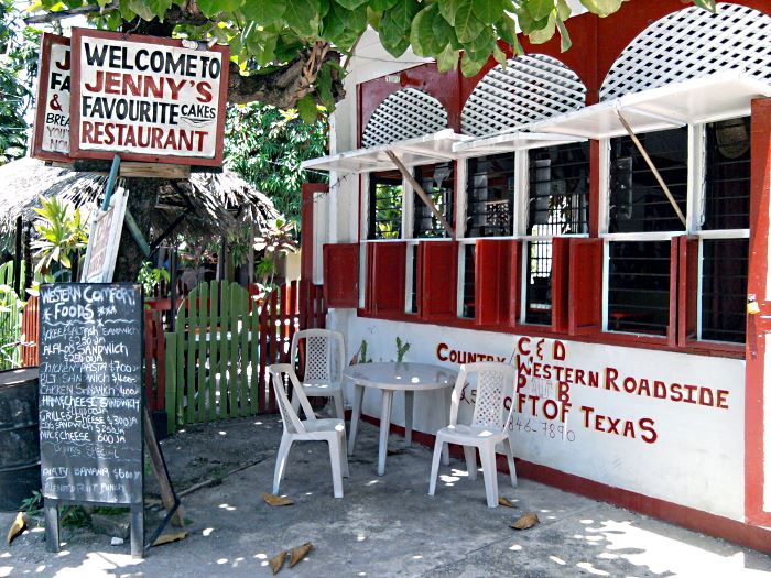 Jenny's Restaurant in Negril Jamaica