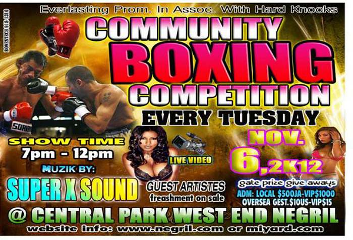 Boxing Returns to Negril in Negril Jamaica