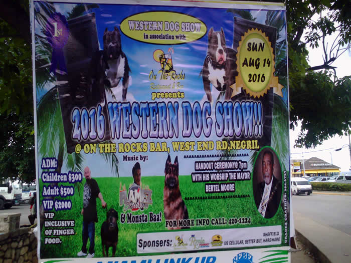 Western Dog Show in Negril Jamaica