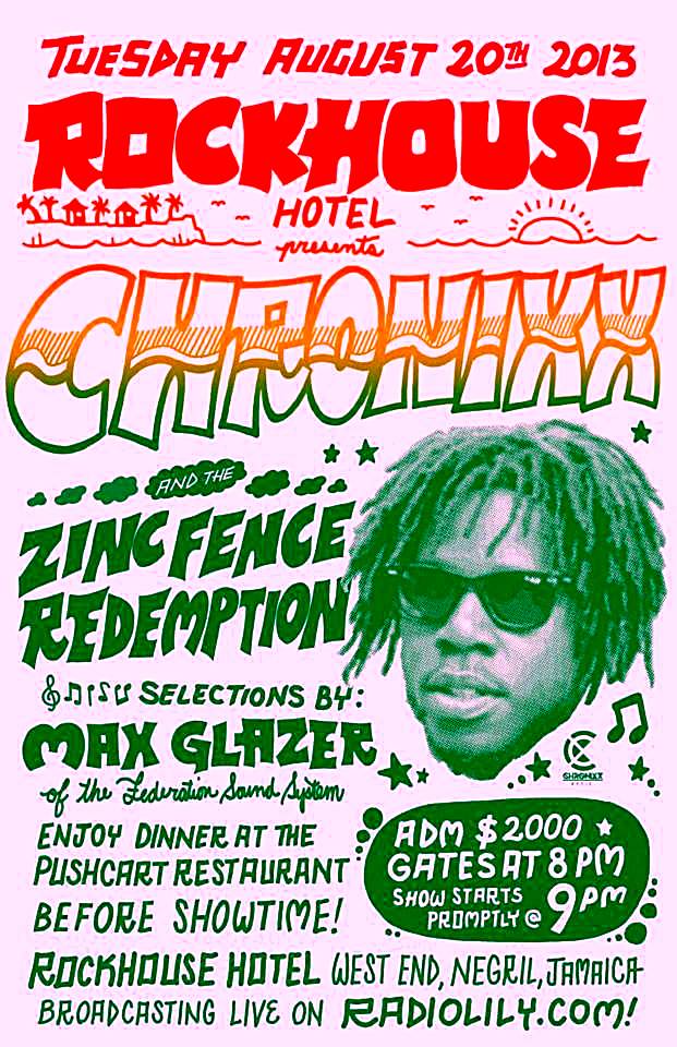 Chronixx at Rockhouse in Negril Jamaica