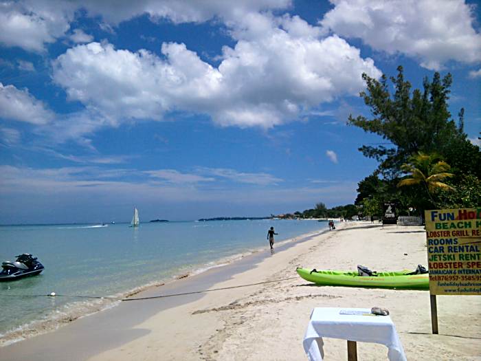 Beach Time in Negril Jamaica