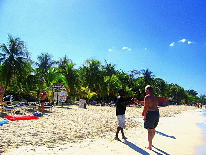 Beach Meeting in Negril Jamaica