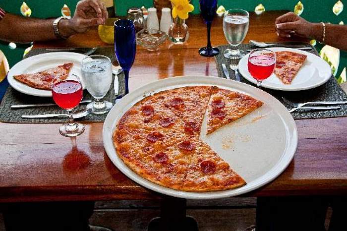 Pizza in Negril in Negril Jamaica