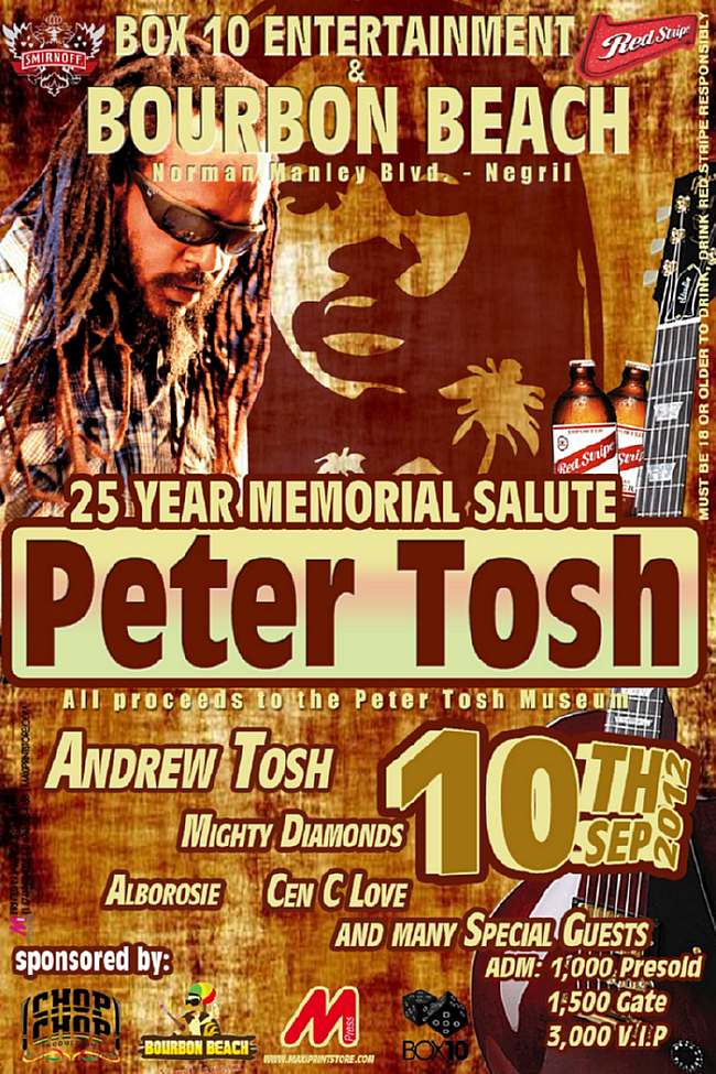 Peter Tosh Tribute in Negril Jamaica