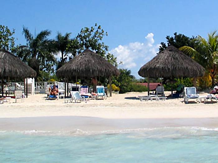 Crystal Waters on the Beach in Negril Jamaica
