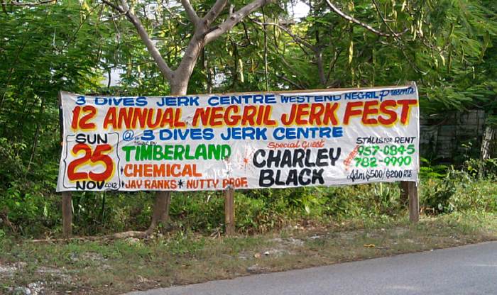 Negril Jerk Fest 2012 in Negril Jamaica