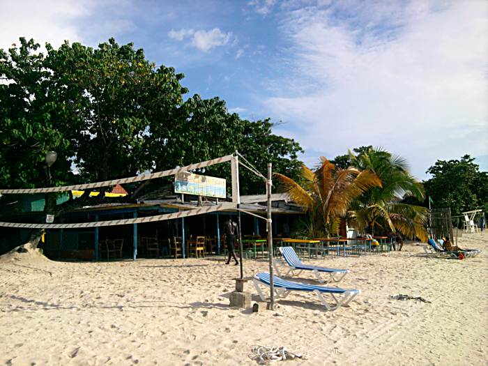 Alfred's Ocean Palace on the Beach in Negril Jamaica