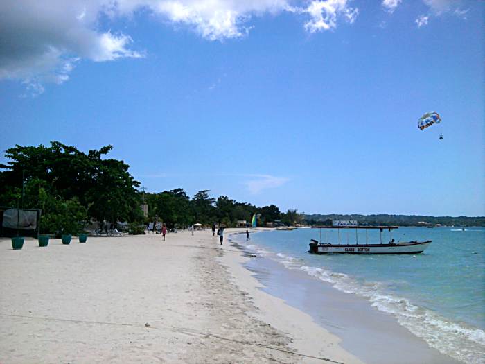 A Day on the Beach in Negril Jamaica