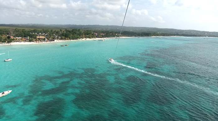 A View of the Beach in Negril Jamaica