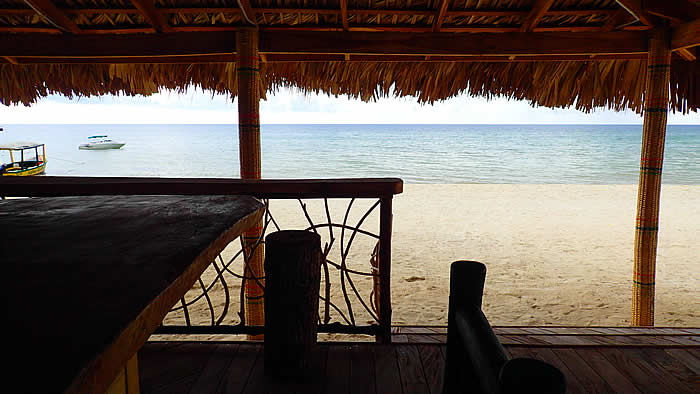 Bar on the Beach in Negril Jamaica