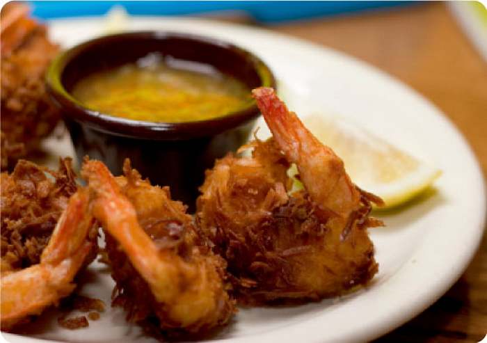 Coconut Shrimp in Negril Jamaica