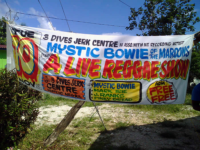 Mystic Bowie of the Maroons in Negril Jamaica