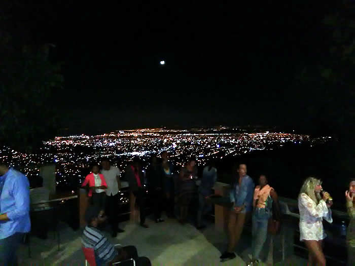 High Above Kingston in Negril Jamaica