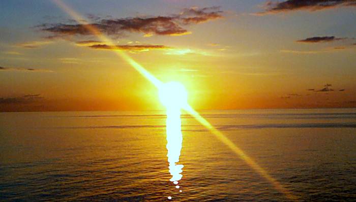 A Dazzling Sunset in Negril Jamaica